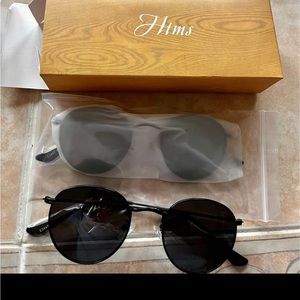 HTMS all black sunglasses